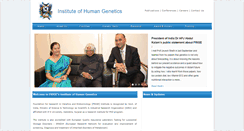 Desktop Screenshot of geneticcentre.org